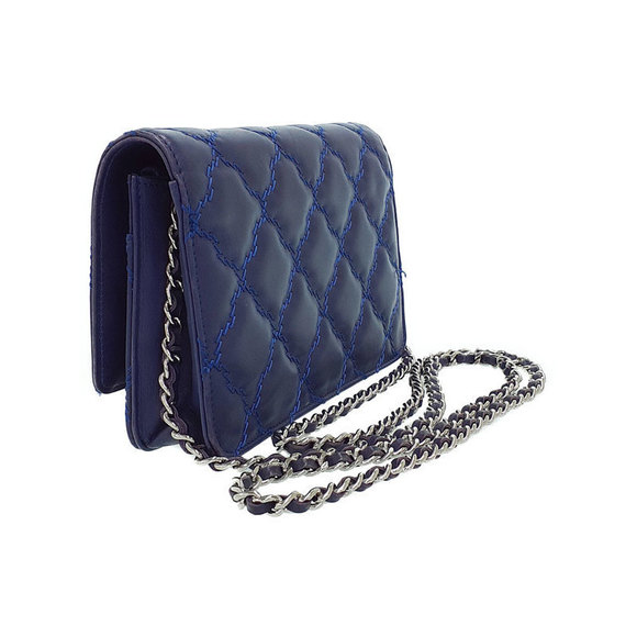 Chanel Ultra Stitch Chain Leather Wallet - Picture 2 of 9